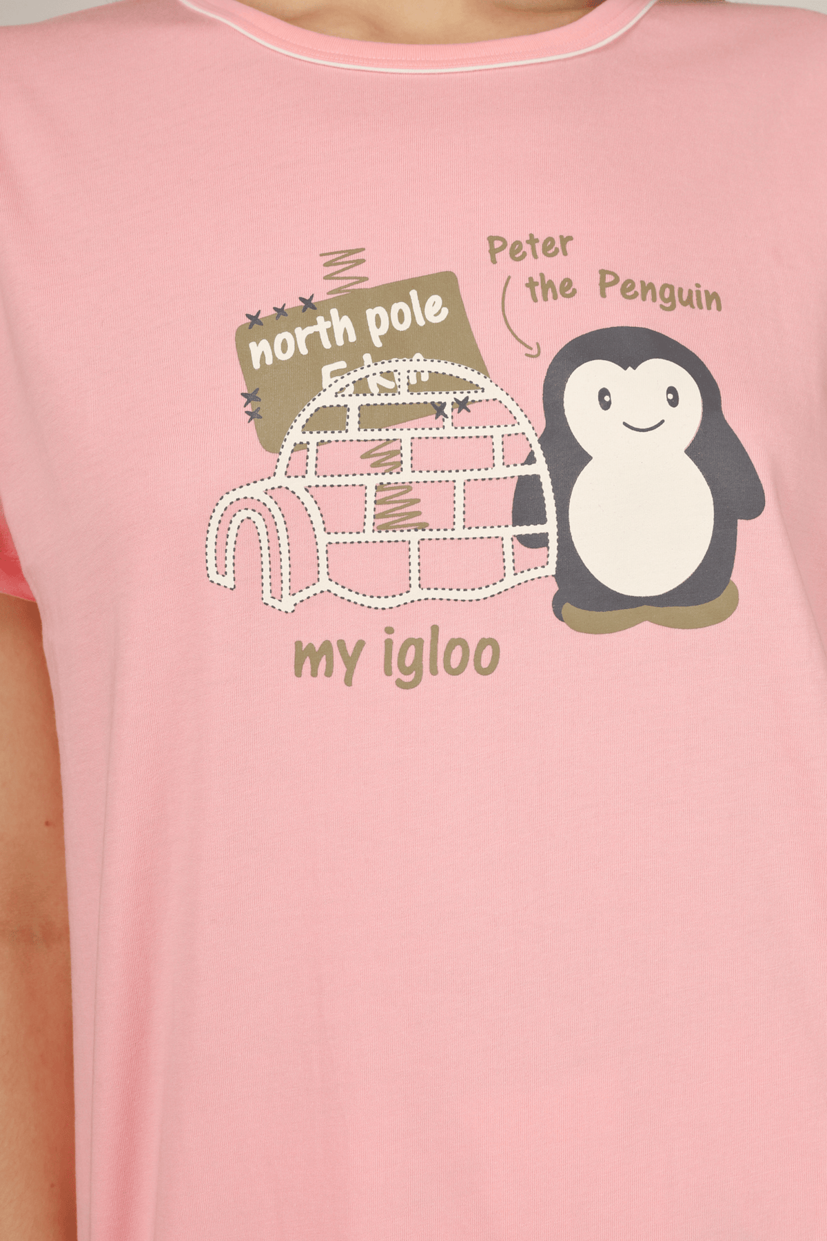 Peter The Penguin Pyjama Set - De - Nap.in - Nightwear