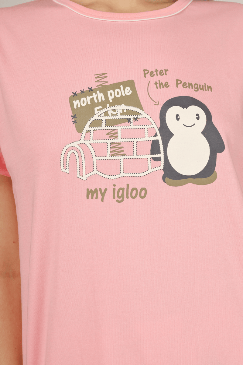 Peter The Penguin Pyjama Set - De - Nap.in - Nightwear