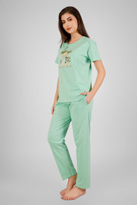 Pista Moghul A touch Of Class Coord Set - De - Nap.in - Nightwear