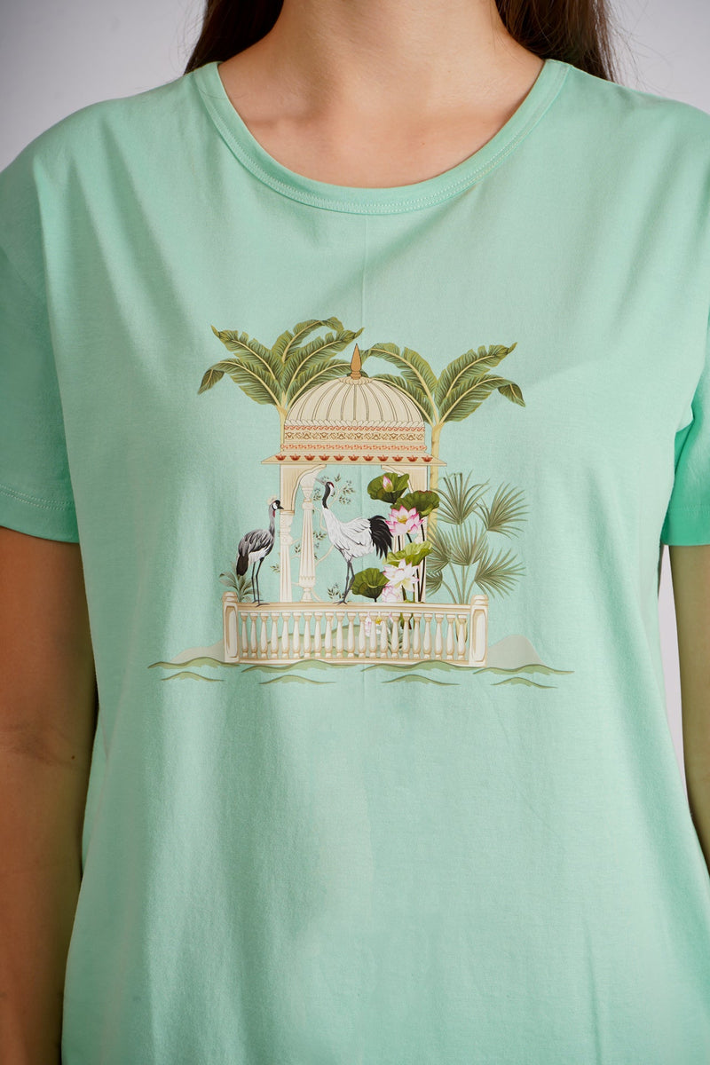 Pista Moghul A touch Of Class Coord Set - De - Nap.in - Nightwear