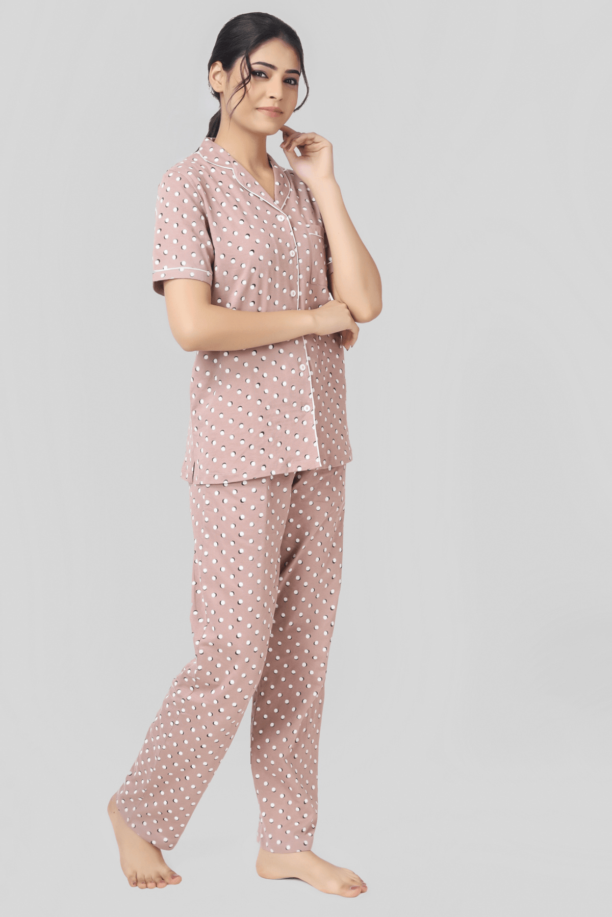 Polka Perfection Pyjama Set - De - Nap.in - Nightwear
