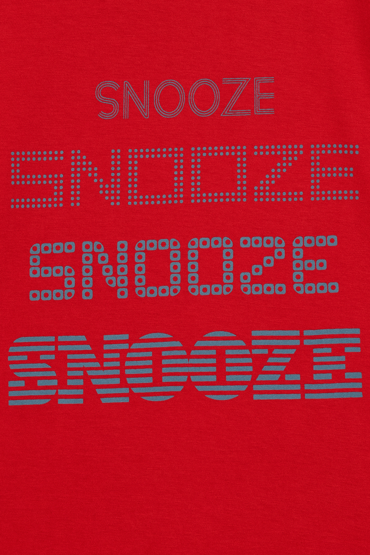 Red Snooze Shorts Set - De - Nap.in - Nightwear