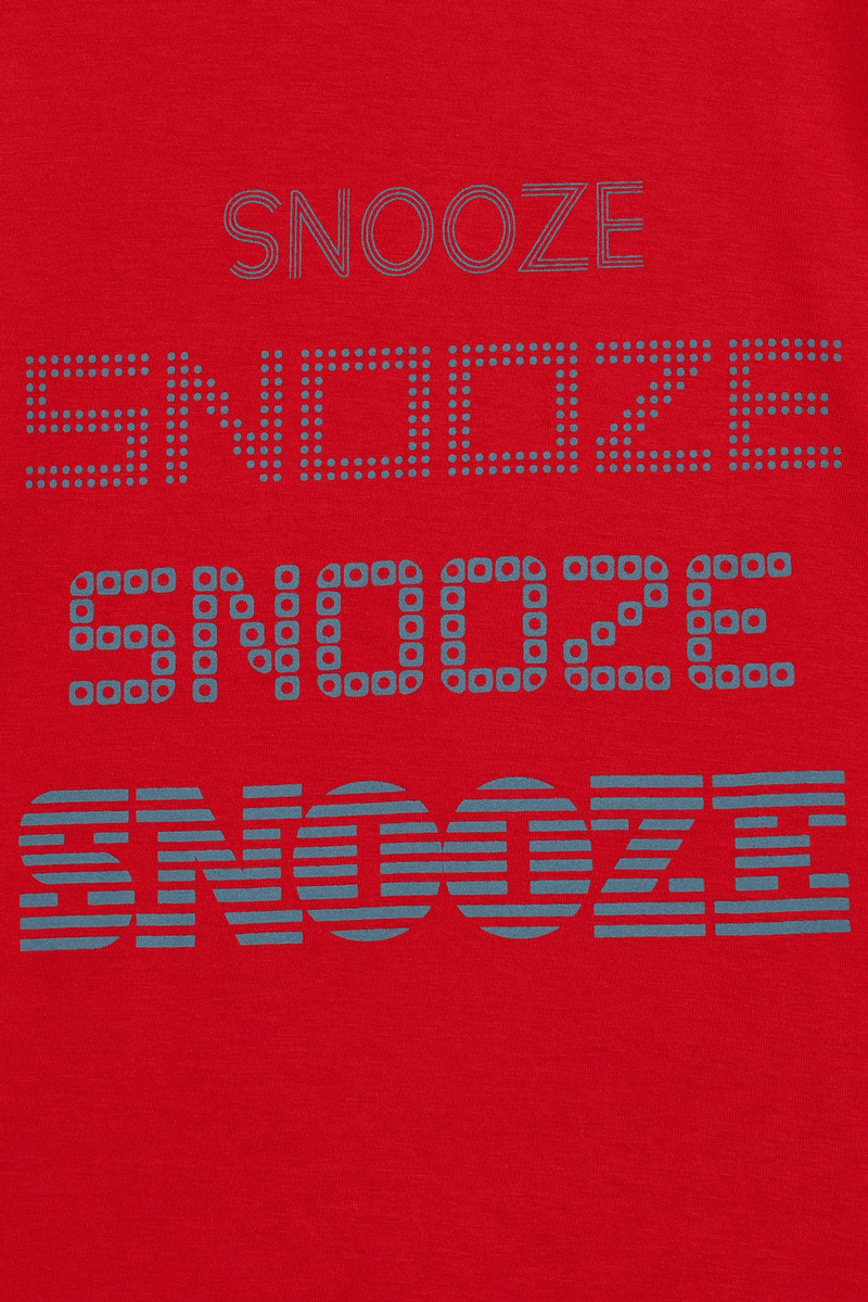 Red Snooze Shorts Set - De - Nap.in - Nightwear