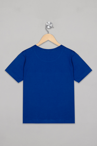 Royal Blue Dream Dare Achieve Shorts Set - De - Nap.in - Nightwear