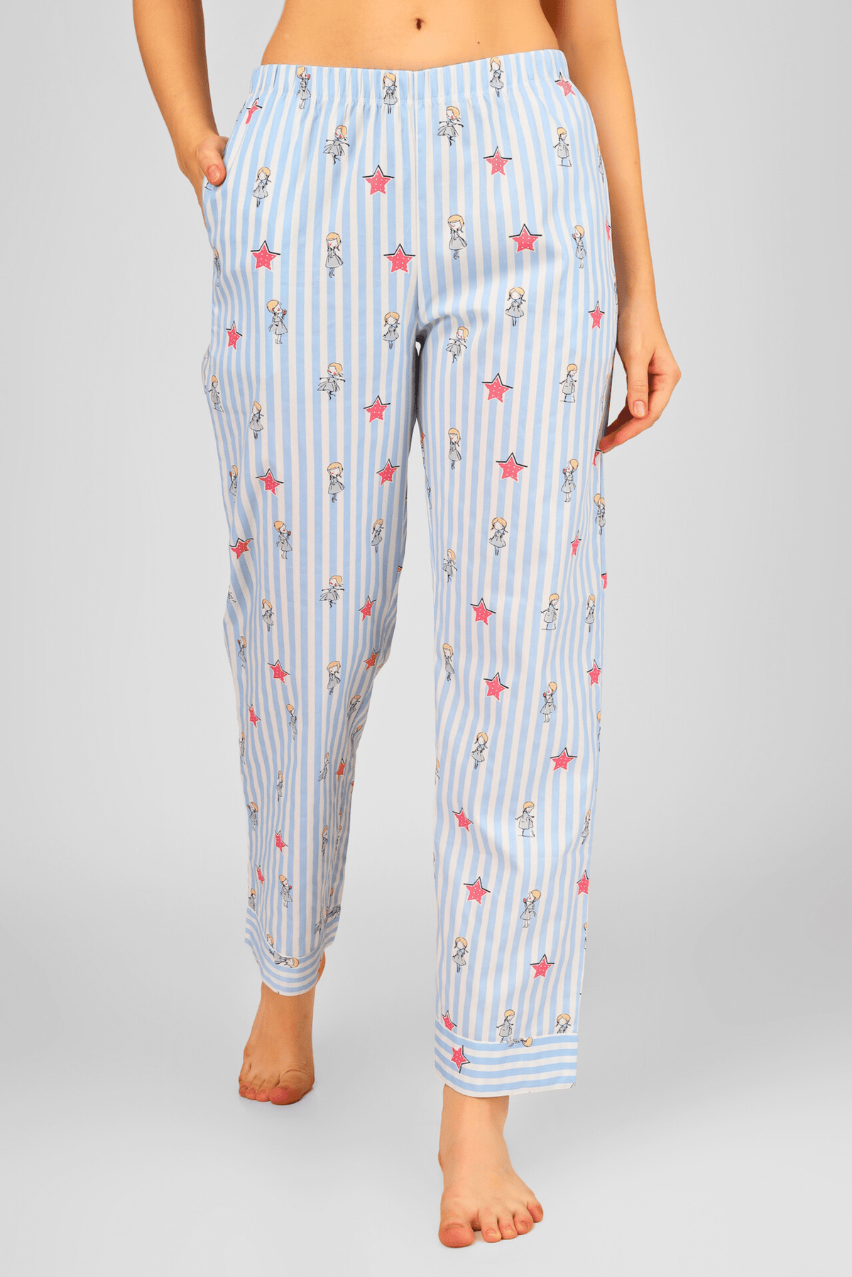 Serendipity Stripes Pyjama Set on - De - Nap.in - Nightwear
