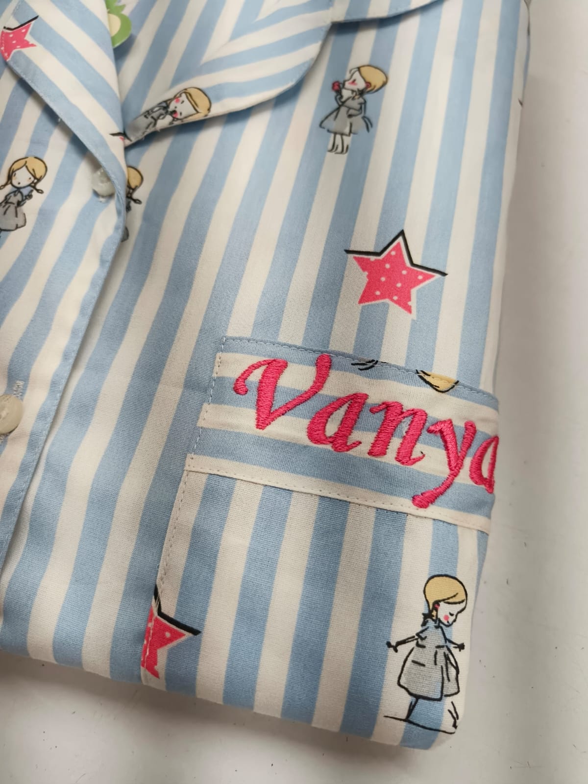 Serendipity Stripes Pyjama Set on - De - Nap.in - Nightwear