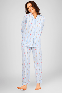 Serendipity Stripes Pyjama Set on - De - Nap.in - Nightwear