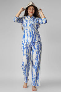 Shibori Coord Set - De - Nap.in - Nightwear
