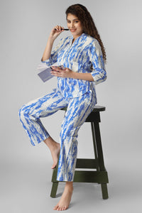 Shibori Coord Set - De - Nap.in - Nightwear