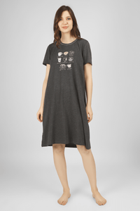 Sip & Slumber Short Nighty - De - Nap.in - Nightwear