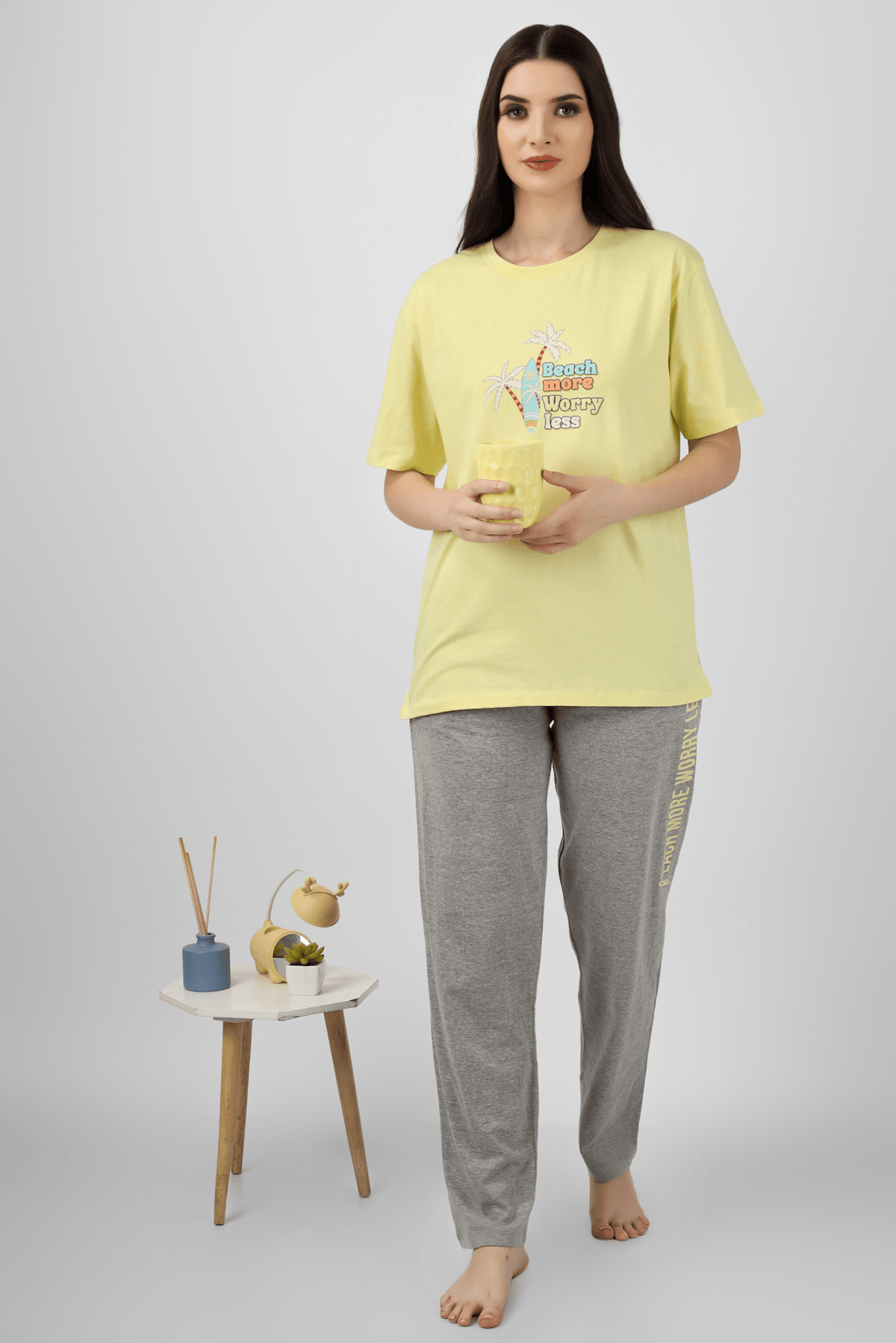 Sun - Kissed Dreams Pyjama Set - De - Nap.in - Nightwear