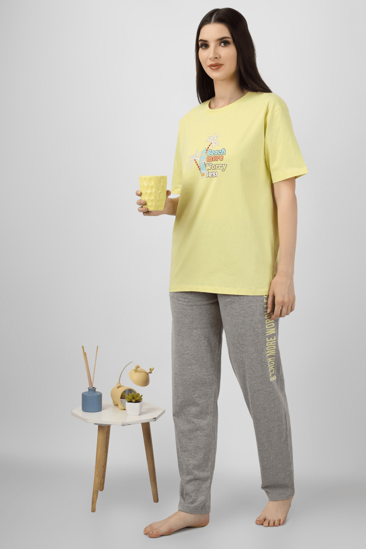 Sun - Kissed Dreams Pyjama Set - De - Nap.in - Nightwear