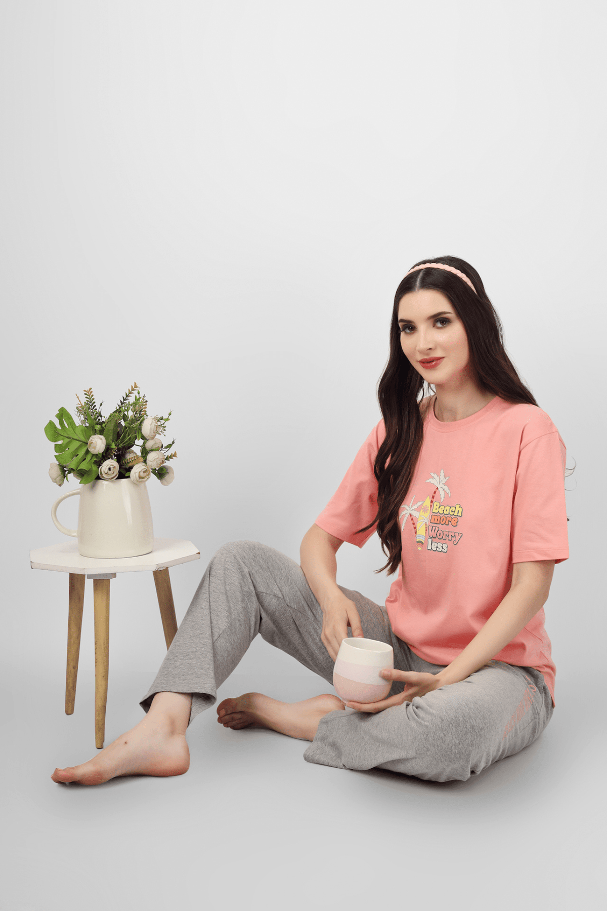 Sun - Kissed Dreams Pyjama Set - De - Nap.in - Nightwear