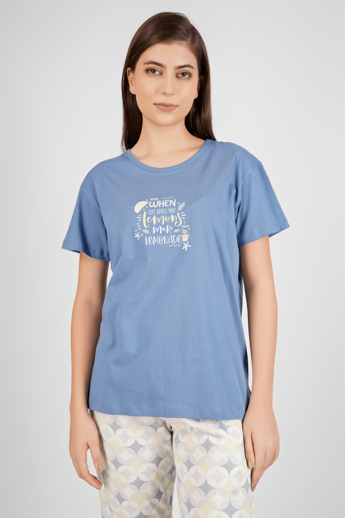 When Life Gives You Lemon Pyjama Set - De - Nap.in - Nightwear