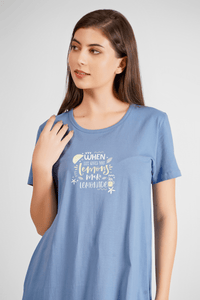 When Life Gives You Lemon Short Nighty - De - Nap.in - Nightwear