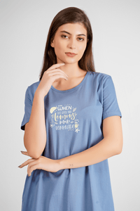 When Life Gives You Lemon Short Nighty - De - Nap.in - Nightwear