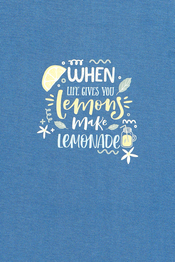 When Life Gives You Lemon Shorts Set For Girls - De - Nap.in - Nightwear