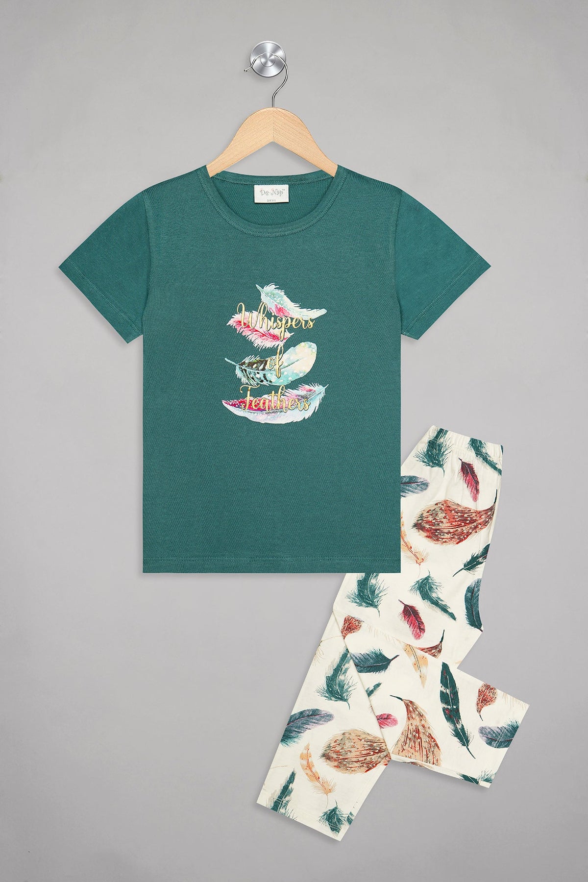 Whispers of Feather Pyjama Set - De - Nap.in - Nightwear