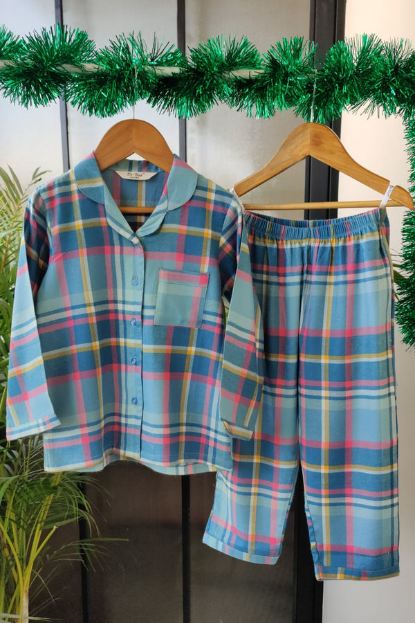 Winter Snuggle Flannel Pyjama Set (Girl) - De - Nap.in - Nightwear