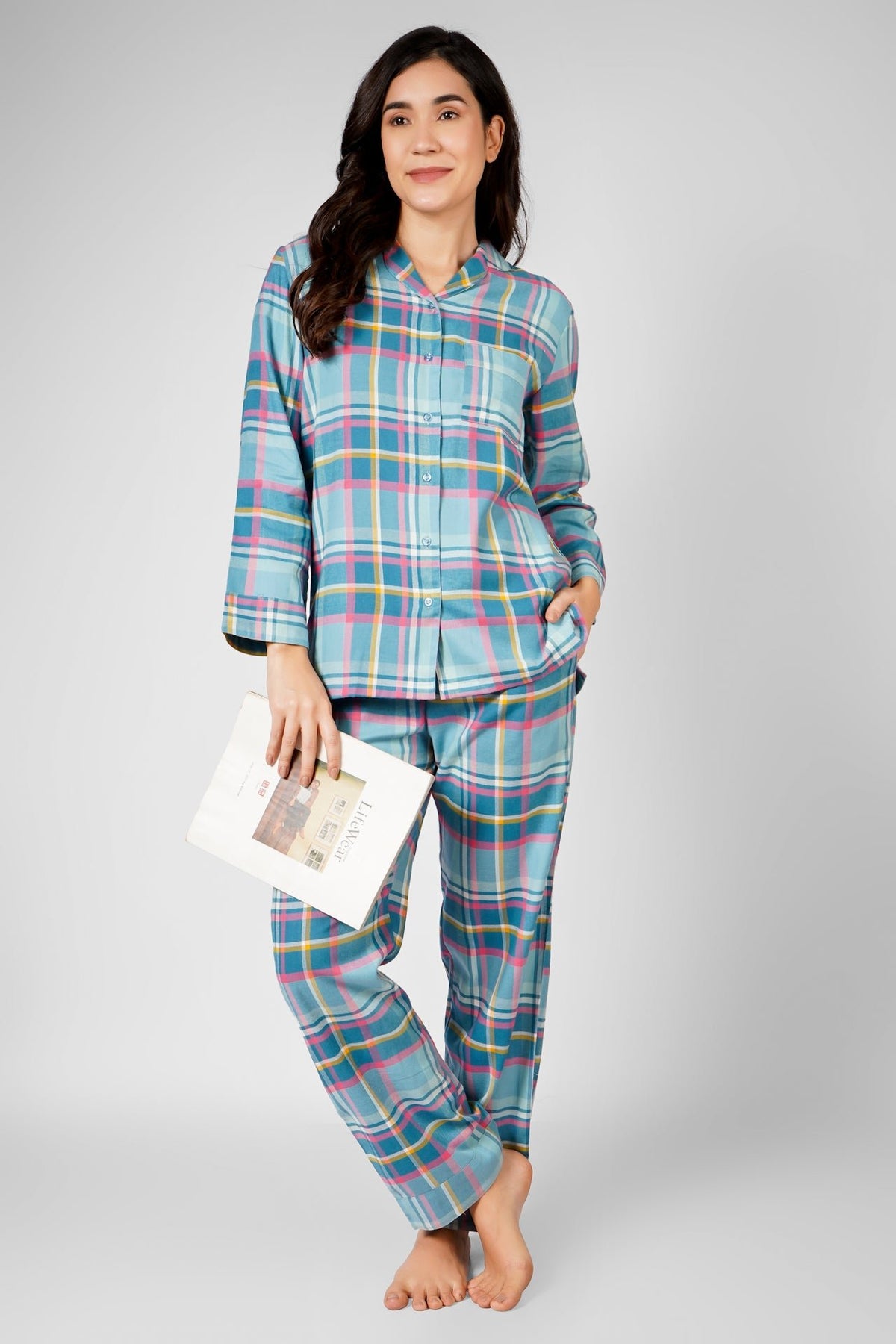 Winter Snuggle Pyjama Set Flannel - De - Nap.in - Nightwear