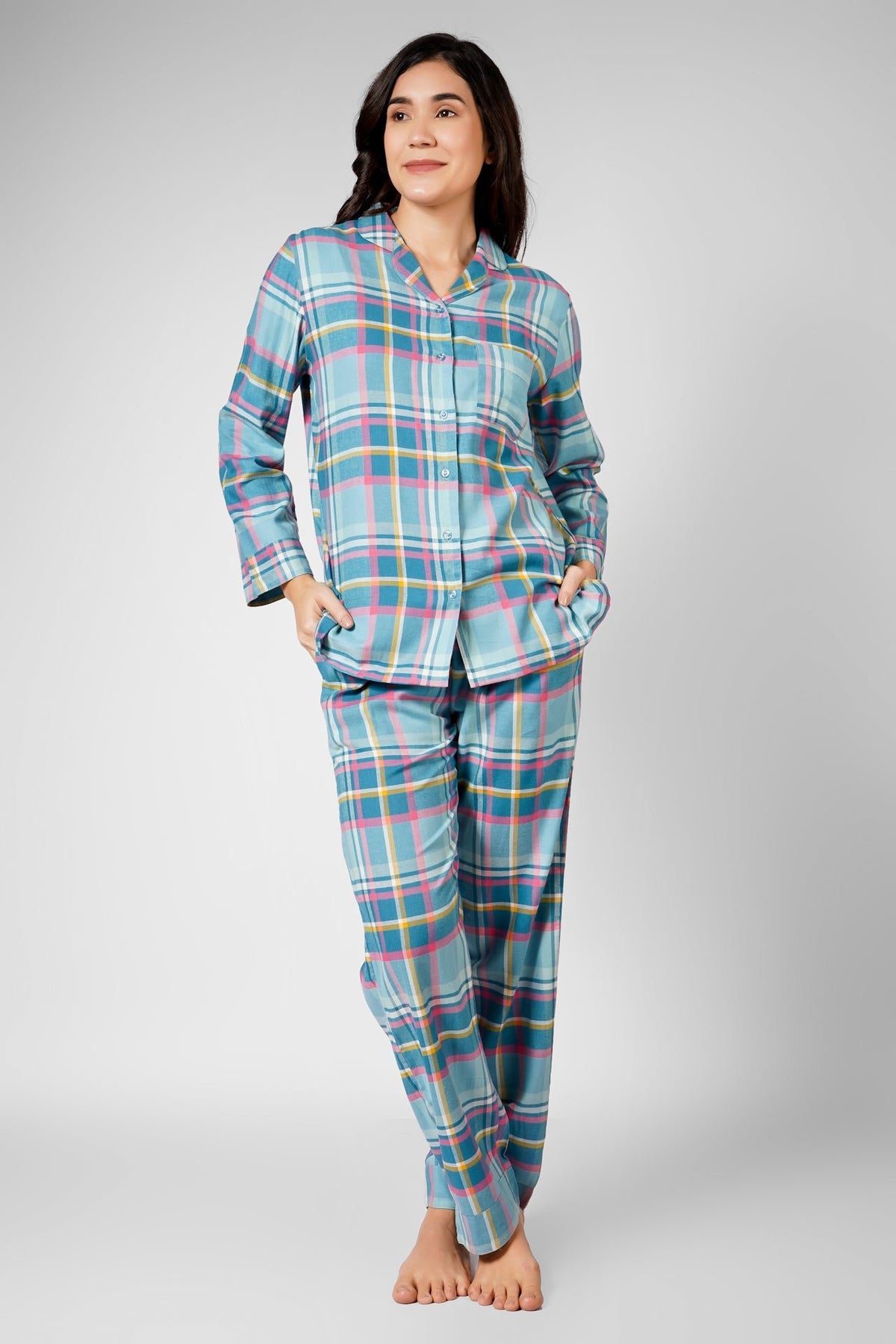 Winter Snuggle Pyjama Set Flannel - De - Nap.in - Nightwear