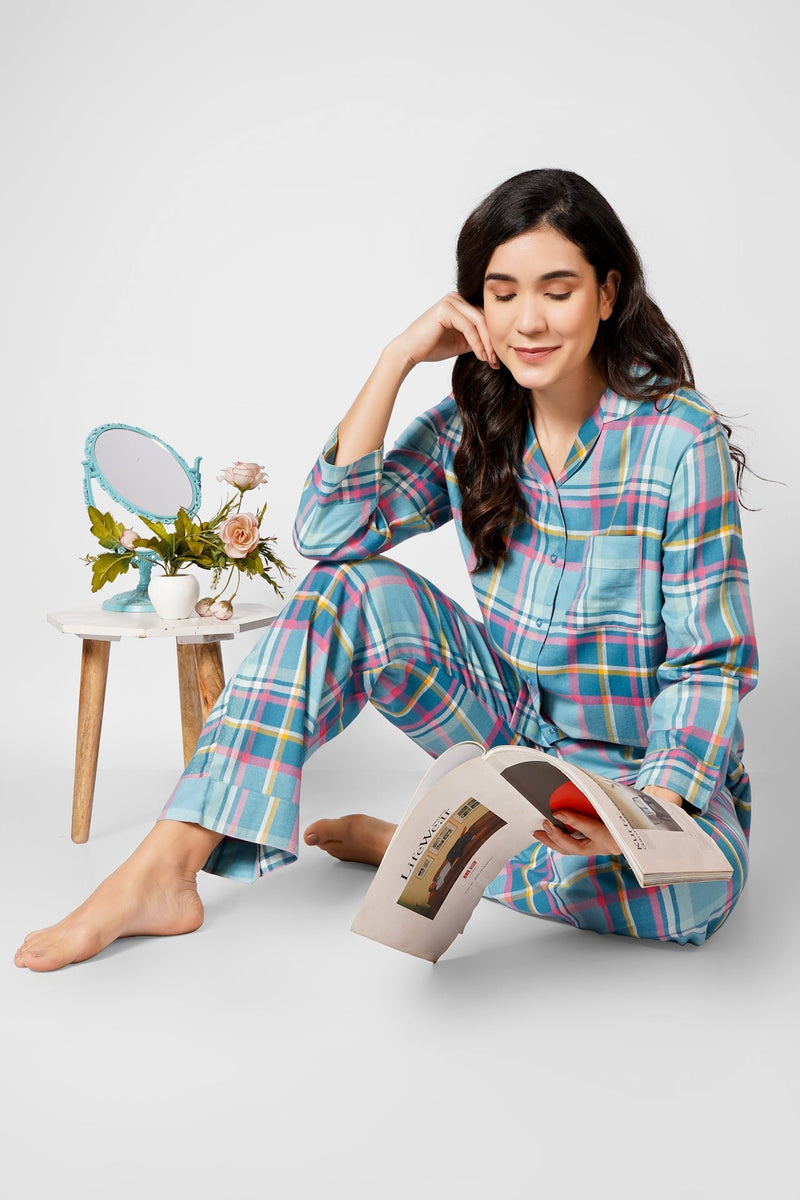 Winter Snuggle Pyjama Set Flannel - De - Nap.in - Nightwear