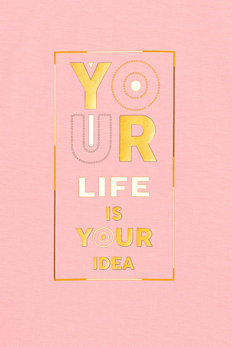 Your Life is Your Idea Short Sleeves Pyjama Set - De - Nap.in - Nightwear