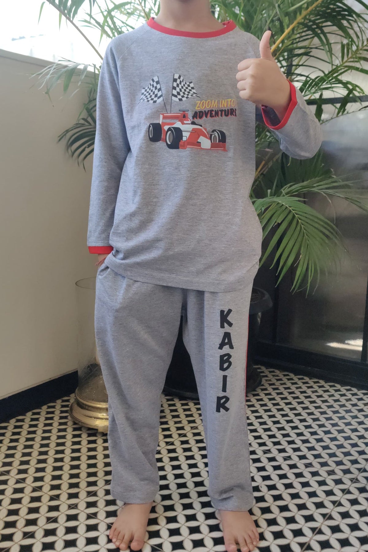 Zoom Into Adventure Pyjama Set - De - Nap.in - Nightwear