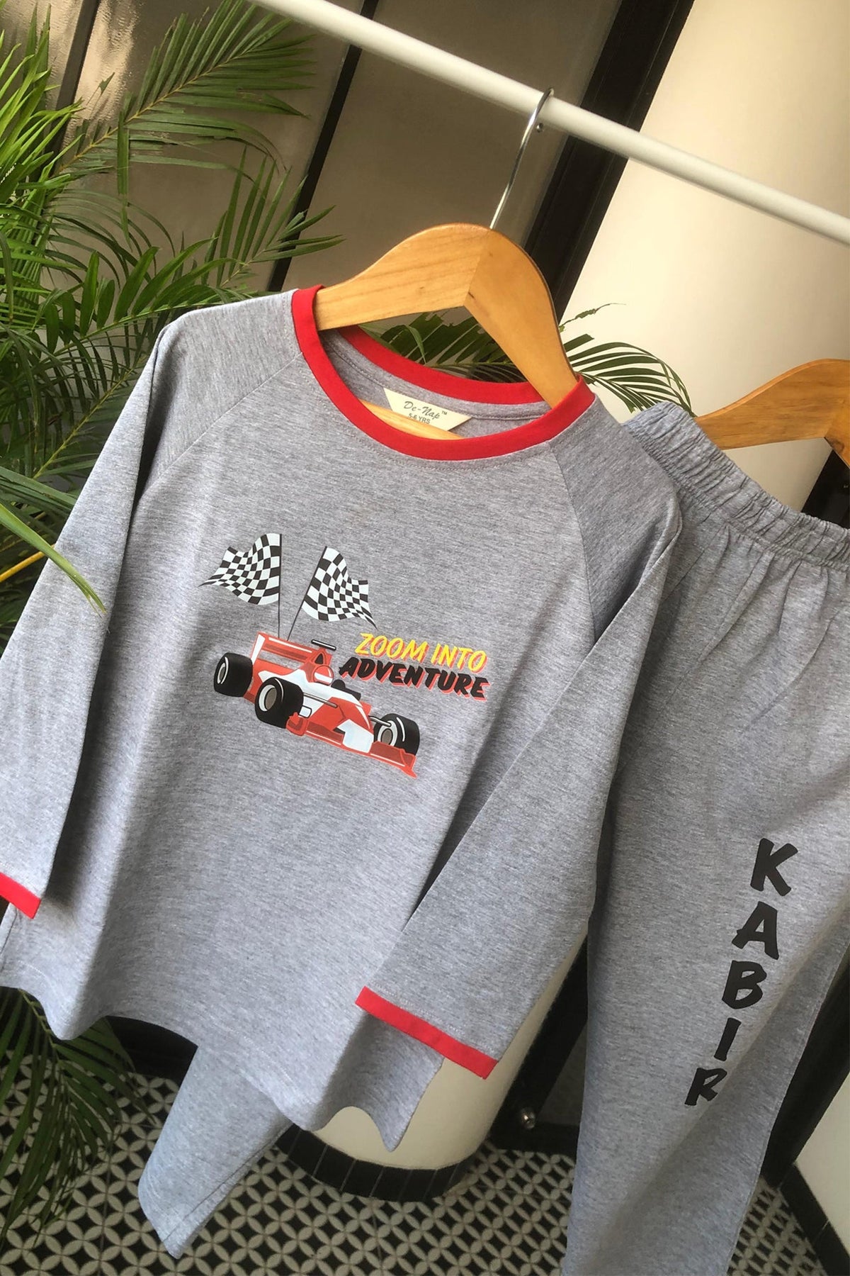 Zoom Into Adventure Pyjama Set - De - Nap.in - Nightwear