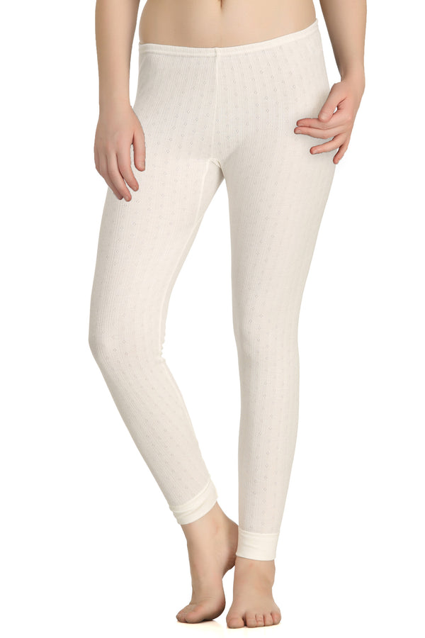 Thermal Long Pant Off-white