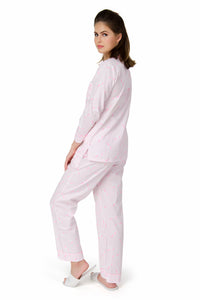 Pink Stripes Unicorn Pyjama Set