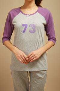 73 Appliqué Pyjama Set - De - Nap.in - Nightwear
