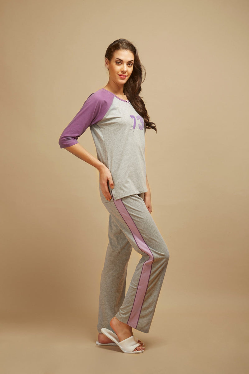 73 Appliqué Pyjama Set - De - Nap.in - Nightwear