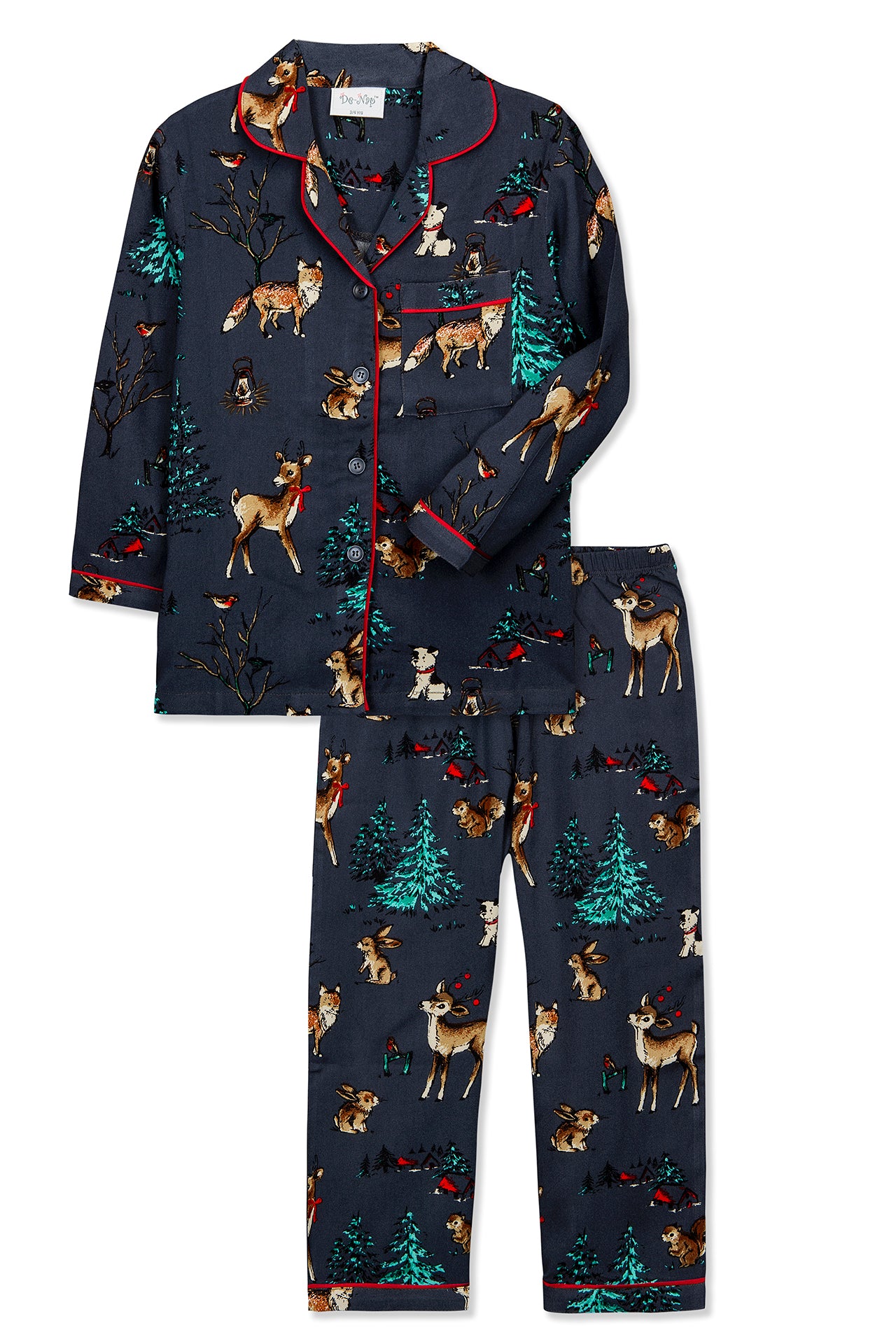 Boys best sale reindeer pyjamas