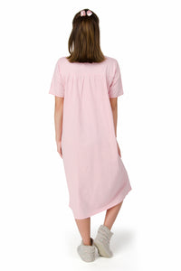 Peach Polka Dots Nightdress