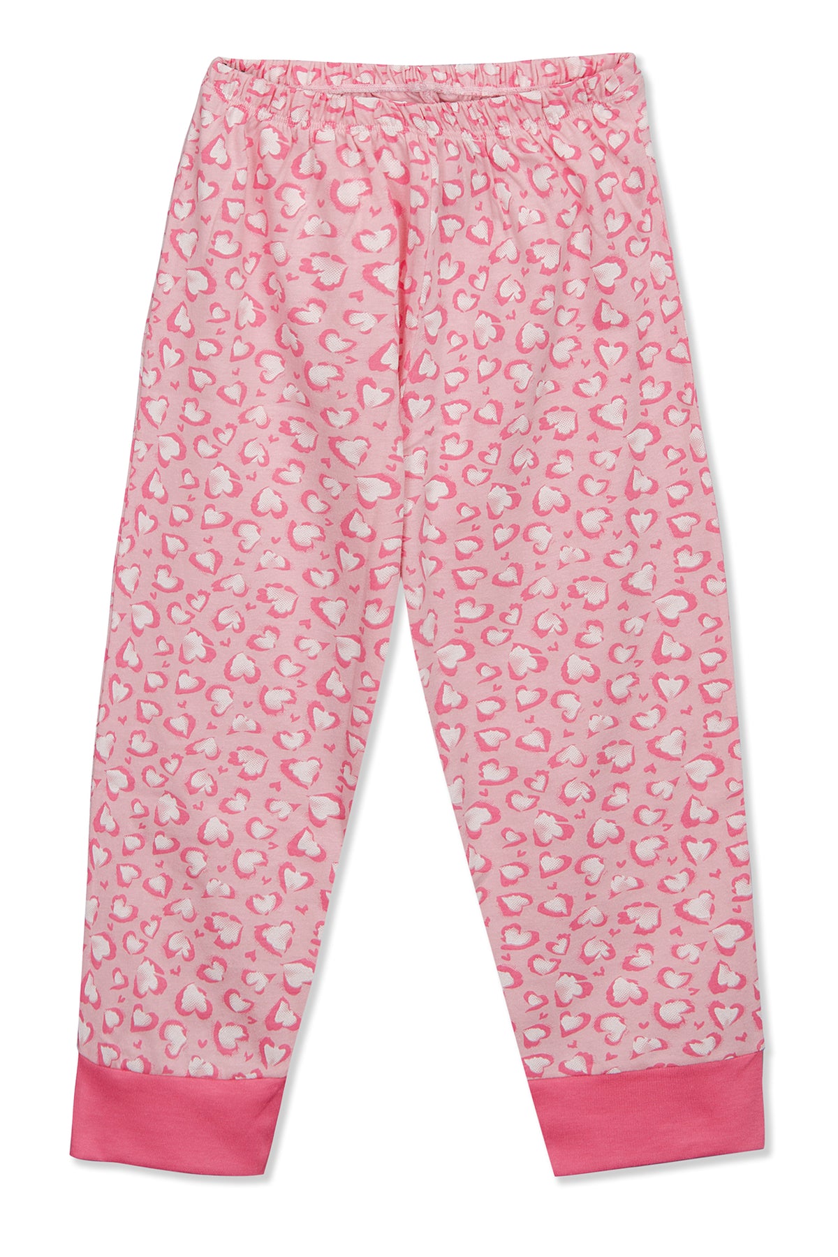 Hearty Love Print Pyjama Set