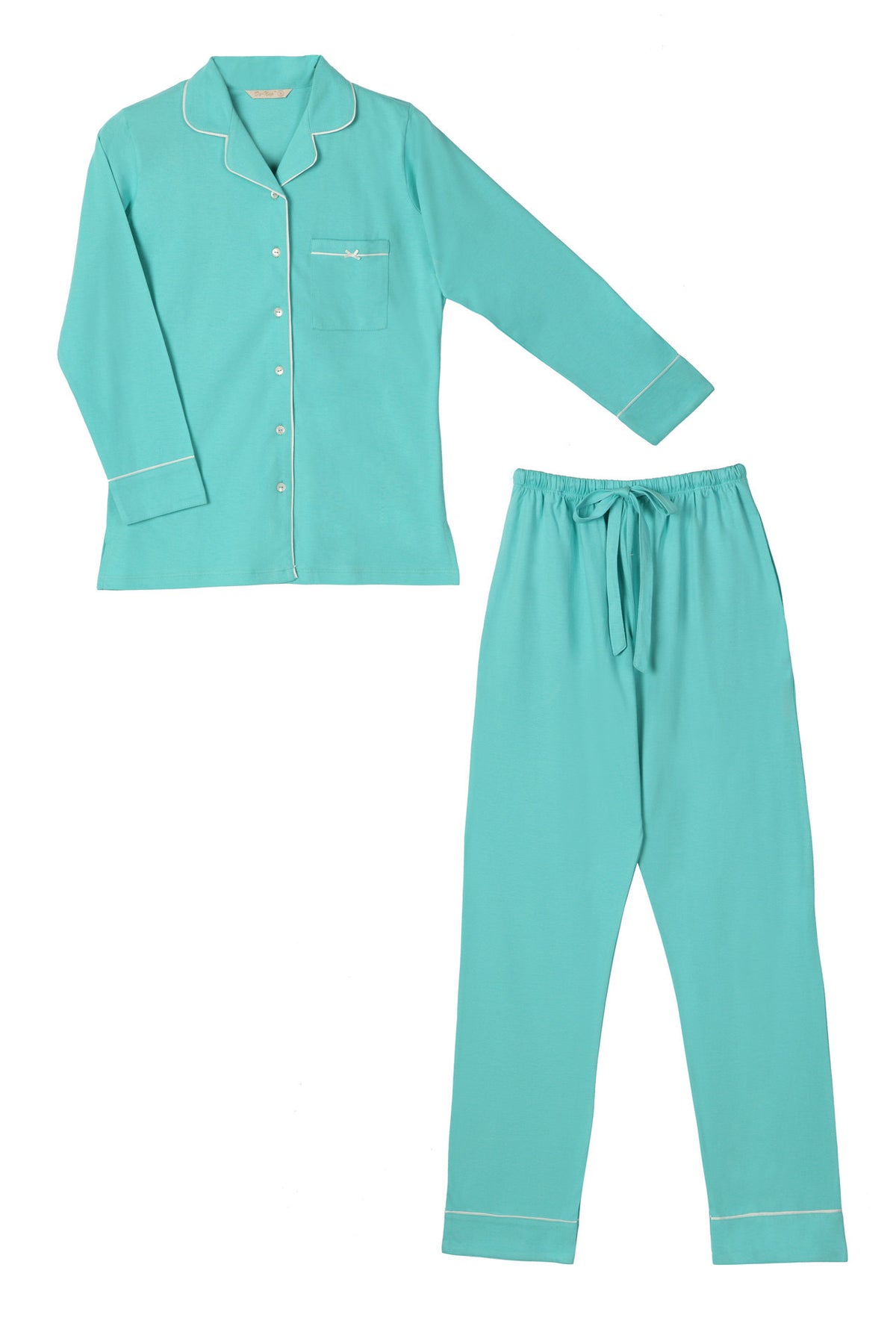 Classic Aqua Pyjama  Set