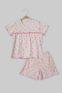 Primrose Pink Shorts Set