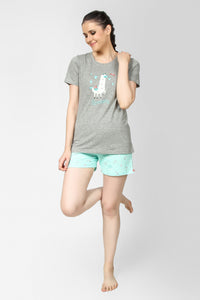 Lamaste Llama Shorts set