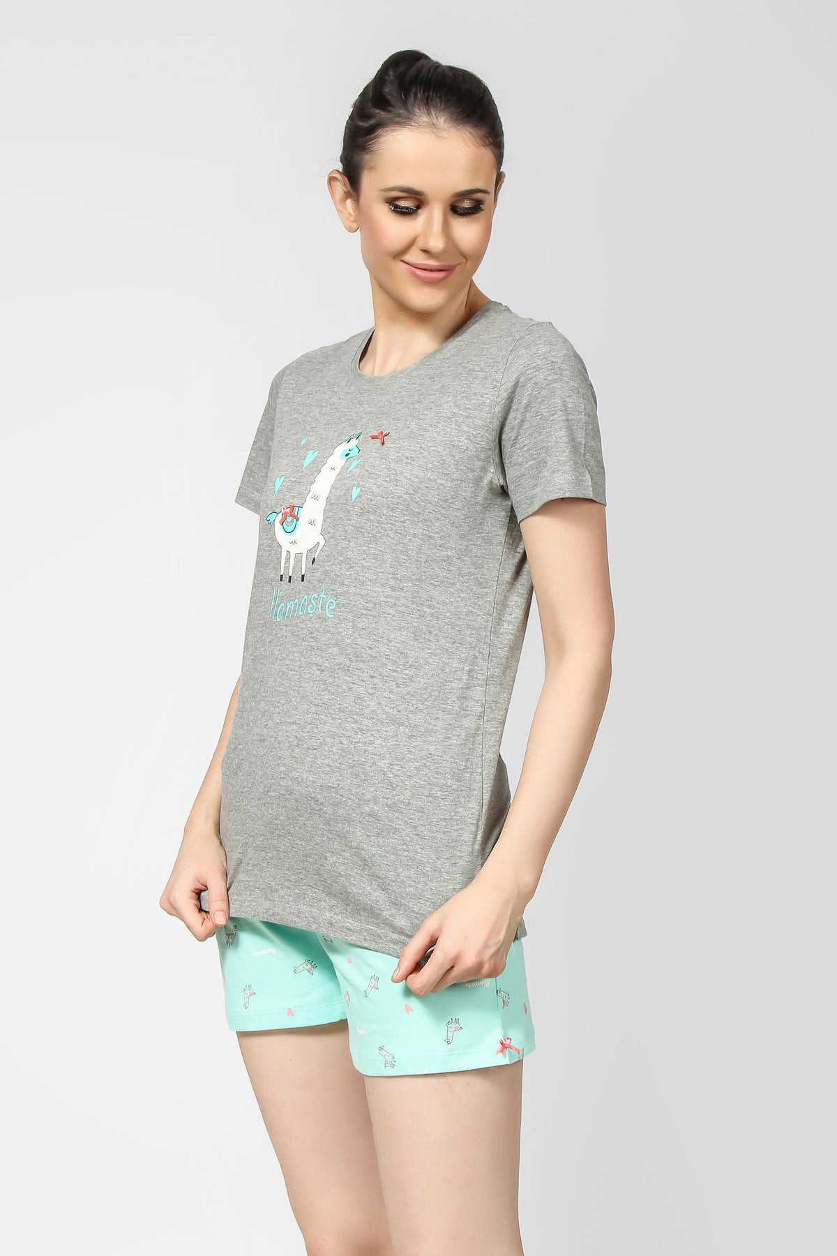 Lamaste Llama Shorts set