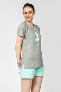 Lamaste Llama Shorts set