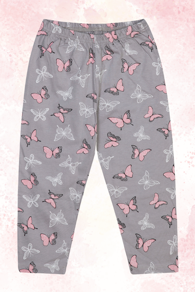 Pink Applique Butterfly Bliss Pyjama Set