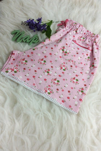 Bloom Pink Shorts Bottom - De - Nap.in - Nightwear
