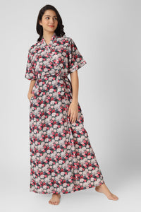 Blossom Night Dress & Robe - De - Nap.in - Nightwear