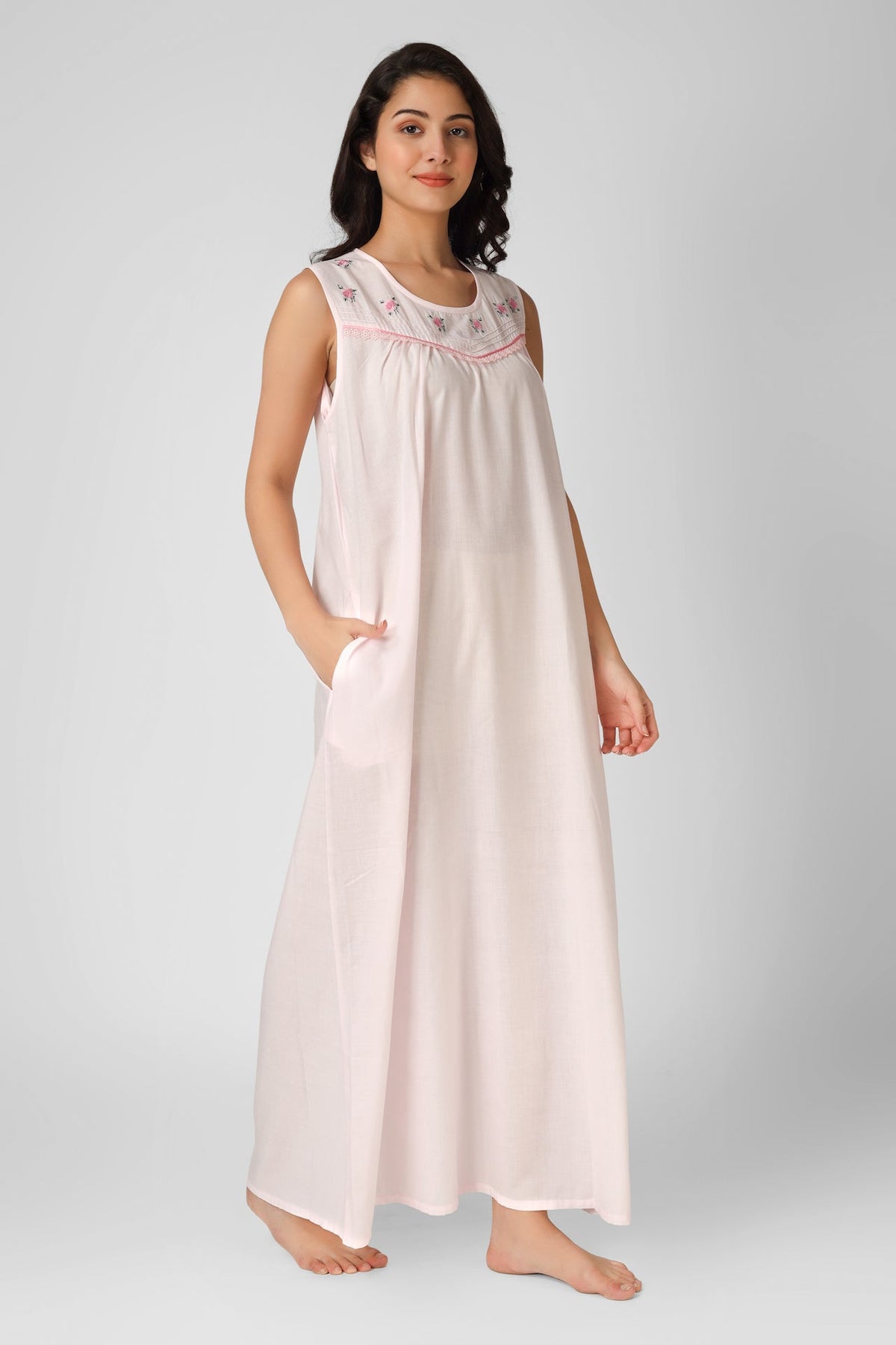 Blossom Night Dress & Robe - De - Nap.in - Nightwear