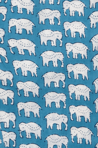 Blue Elephant Oasis Kurta Pyjama Set - De - Nap.in - Nightwear