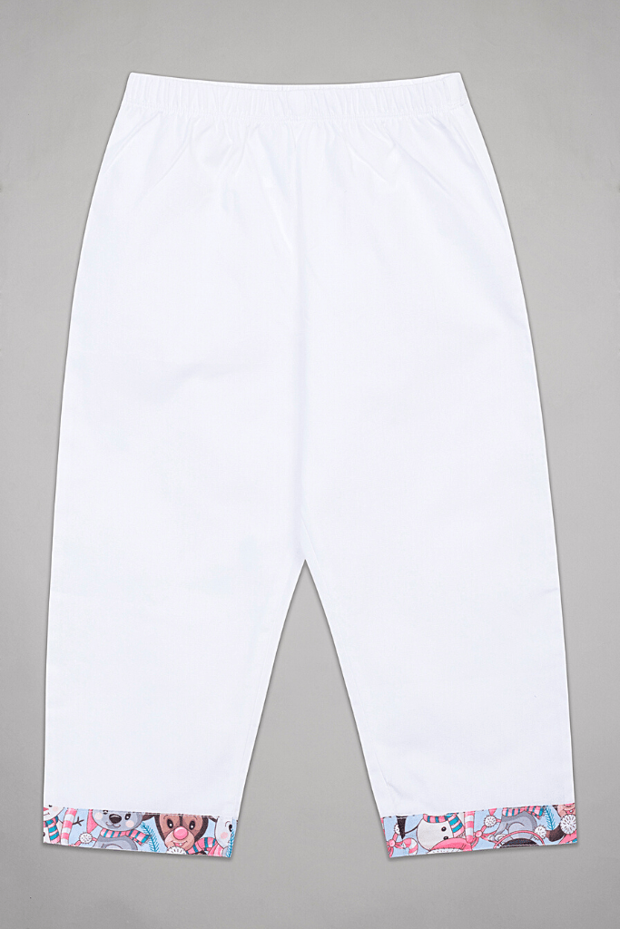 Blue Snowman Kurta Pyjama Set - De - Nap.in - Nightwear