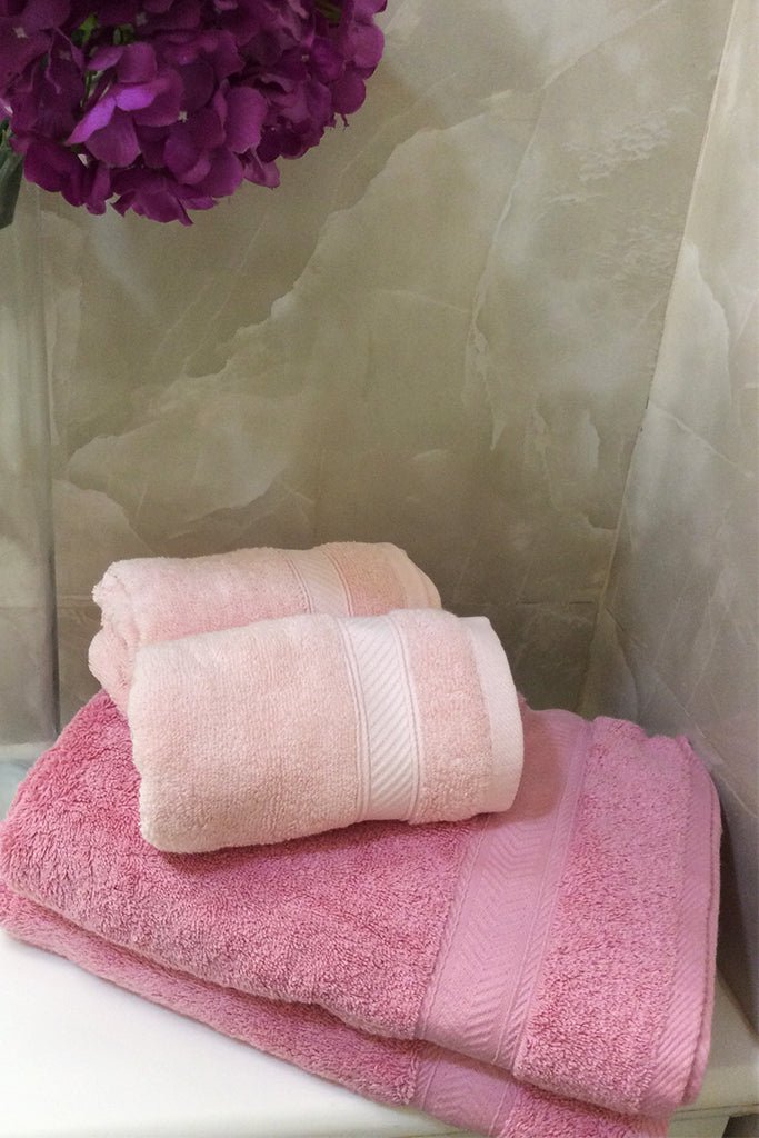 Blush Rose Luxury Towel Set - De - Nap.in - Nightwear