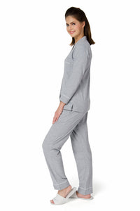 Classic Grey Pyjama Set - De - Nap.in - Nightwear