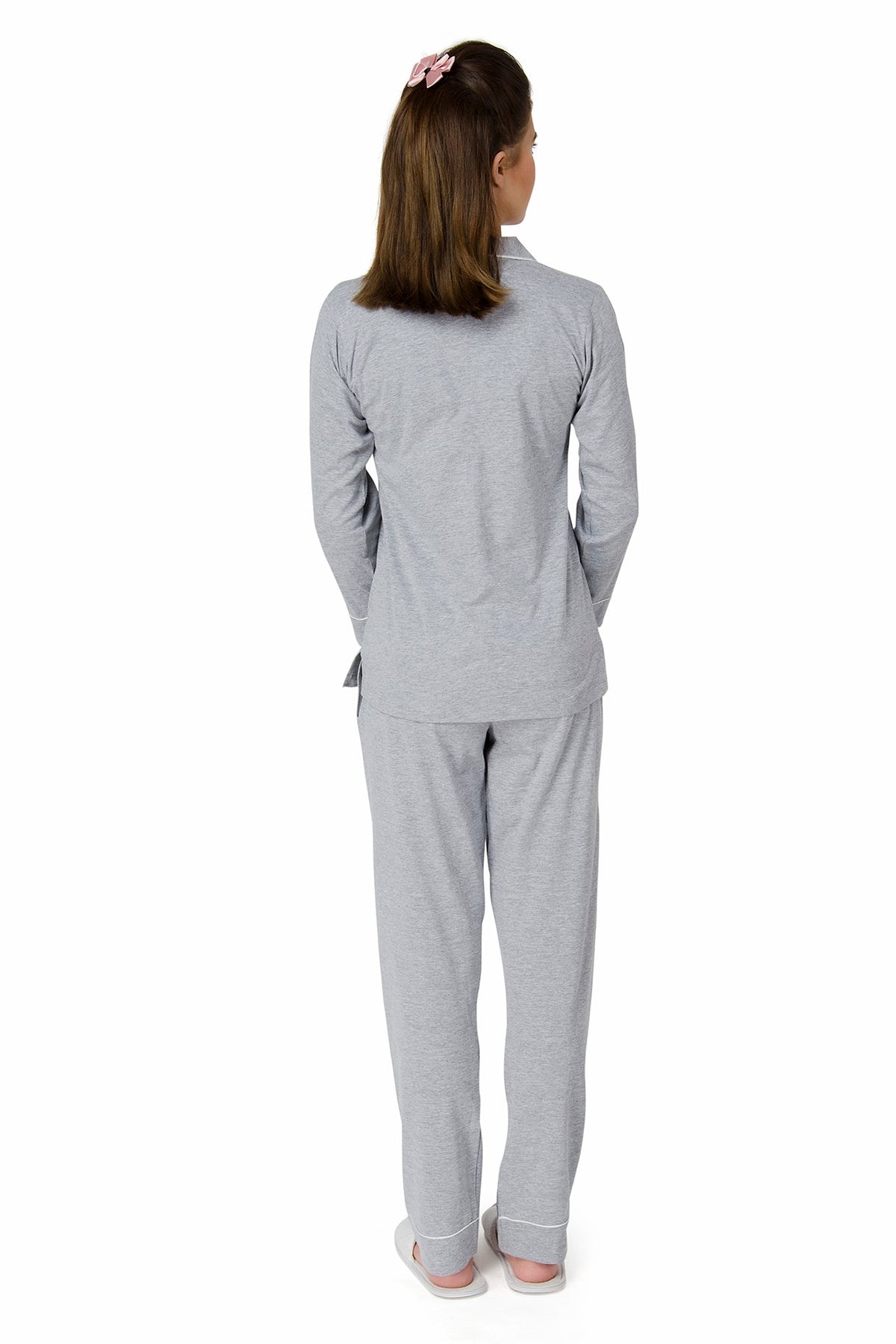 Classic Grey Pyjama Set - De - Nap.in - Nightwear
